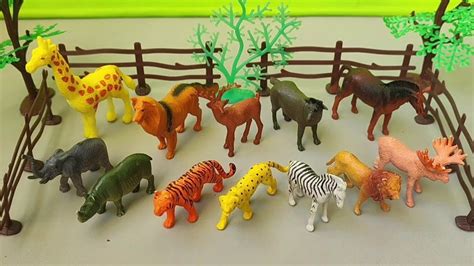 A Fun Safari Of Animal Names For Kids Easy To Learn Animal Names For