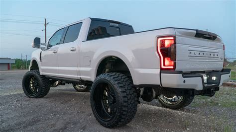 F Super Duty Platinum On X Inch Jtx Forged Wheels Jtx Forged