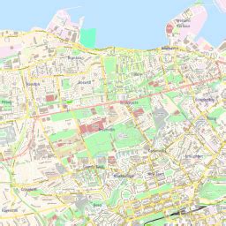 ScalableMaps: Vector map of Edinburgh (colorful city map theme ...