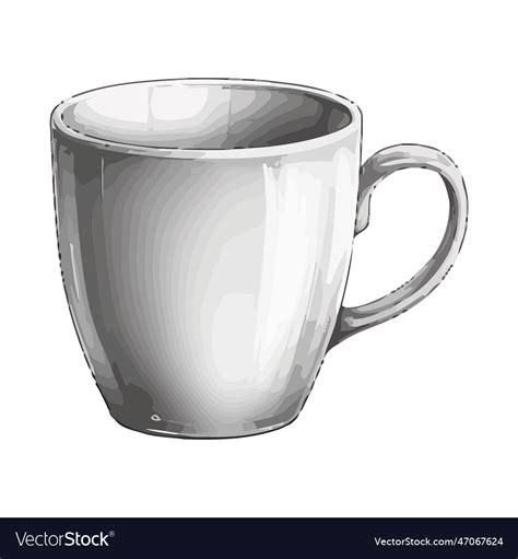 Coffee Mug Royalty Free Vector Image Vectorstock