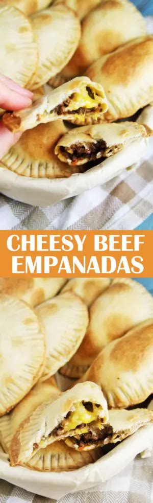 Cheesy Beef Empanadas The Tasty Bite