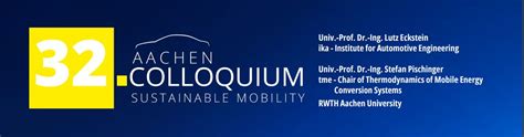 Nd Aachen Colloquium Sustainable Mobility Coachyfied