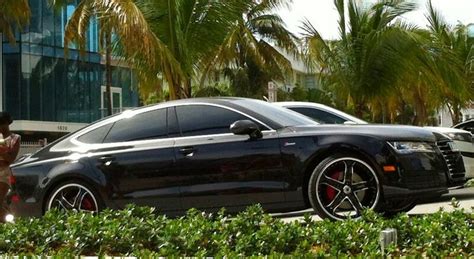 Black audi a7 custom rims | Black audi, Audi a7, Audi