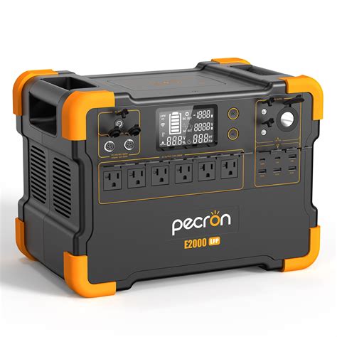 PECRON E2000LFP Portable Power Station 1920Wh 2000W Solar Generator