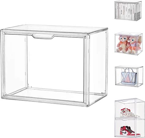 Siyecioa Acryl Vitrine Schaukasten Transparent Plexiglas Vitrine Mit