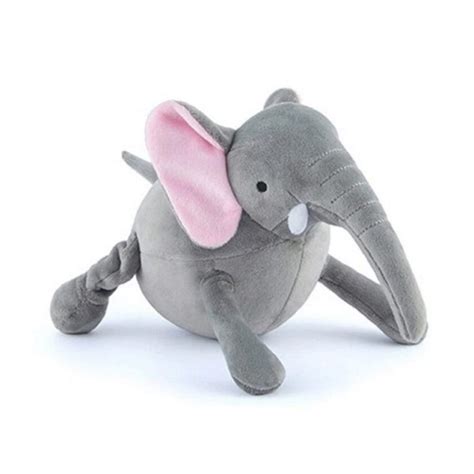 Elephant Plush Dog Toy - Pets and Lifestyle