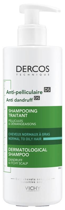 Dercos Anti Pelliculaire DS Shampooing Traitant Cheveux Normaux à Gras