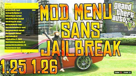 Comment Installer Le Mod Menu Gta Sur Ps Sans Jailbreak Gta Mods