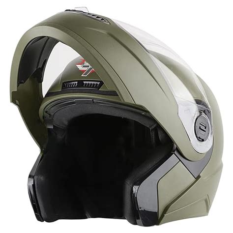 Steelbird Sba Wings Isi Certified Flip Up Helmet For Men And Women