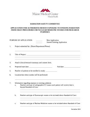 Radiation Protection And Safety In Medical Uses Of Doc Template