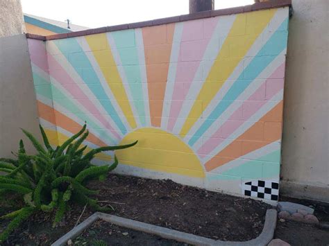 DIY Outdoor Wall Mural Ideas