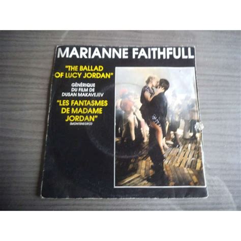 The ballad of lucy jordan - brain drain by Marianne Faithfull, SP with ...