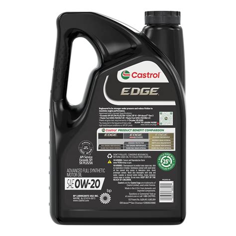 Castrol Edge Full Synthetic Engine Oil W Quart