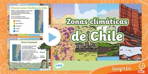 Powerpoint Zonas Climáticas De Chile Twinkl