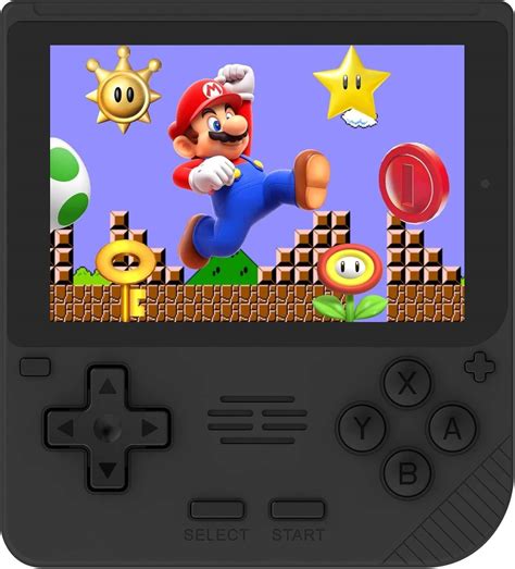 Porodo Gaming Retro Gaming Console 3.5" IPS, 3000mAh, Quad Core, 1GB RAM, 3D, +5000 Built-In