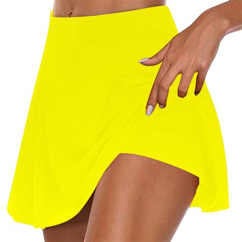 Htnbo Tennis Skorts Skirts For Women High Waisted Short Tennis Skirts Cute Mini Golf Skirts