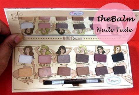 Thebalm Nude Tude Eyeshadow Palette Review And Swatches Eyeshadow Makeup And Beauty Blog