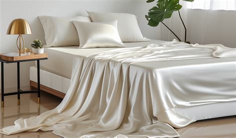 White Silk Sheets Care Guide