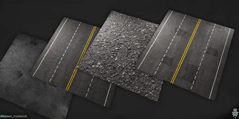 10in1 Procedural Asphalt Textures For Blender Texture CGTrader