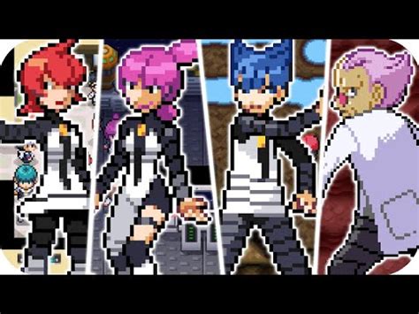 Pokémon Platinum All Galactic Commander Battles 1080p60 YouTube