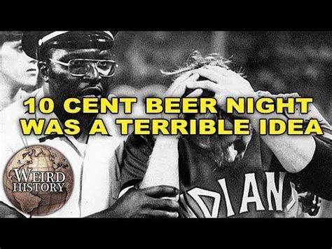 Ten Cent Beer Night Cleveland Indians Vs Texas Rangers Cleveland