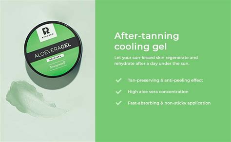 Byrokko Aloe Vera Gel Ml Fast Absorbing After Tanning Cooling