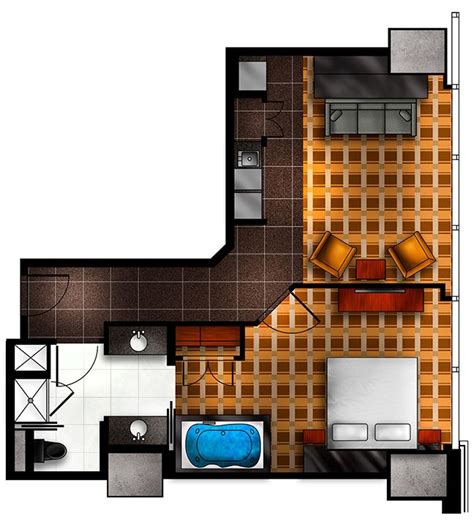Elara Las Vegas Room Floor Plans Elara Las Vegas 4 Bedroom Suite