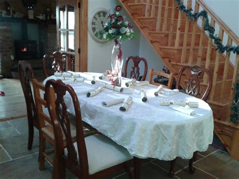 Christmas Dinner Table Free Stock Photo - Public Domain Pictures