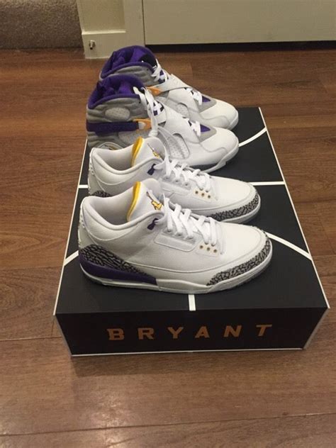 Air Jordan Kobe Bryant White PE Pack - Sneaker Bar Detroit