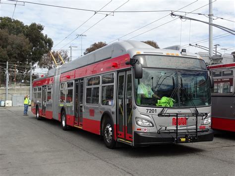 SF Muni New Flyer Trolleybus