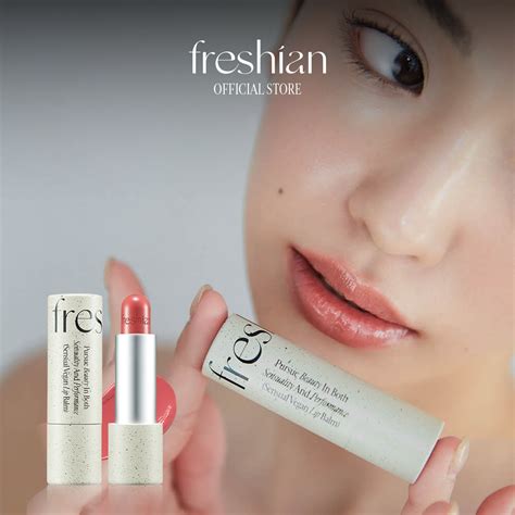 Freshian Sensual Vegan Lip Balm For Sheer Moisturizing Lip Color Vegan