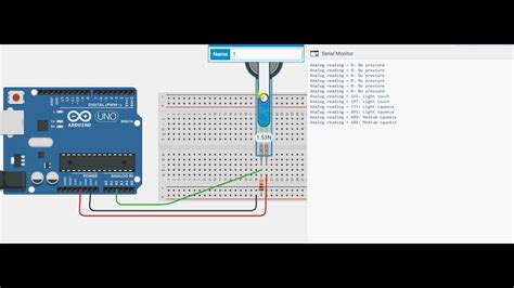 Demo Fsr Force Sensor Interacing With Arduino Youtube