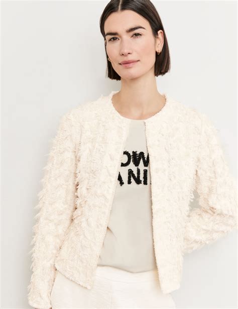 Blazerjacke Freundin Perfect Piece In Beige Gerry Weber