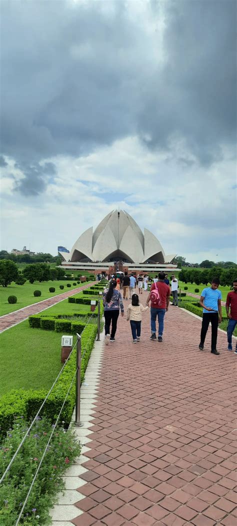 Lotus Temple View : r/delhi