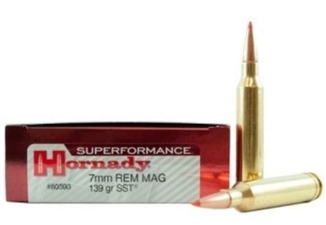 Hornady 7mm Rem Mag Superformance 80593 139 Gr Sst 20 Rounds Box [no Tax Outside Texas