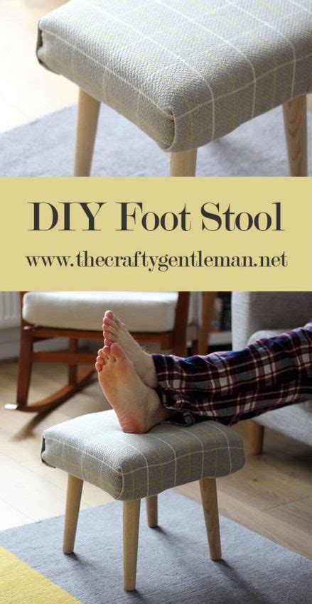 How To Make A Diy Footstool Diy And Crafts The Crafty Gentleman