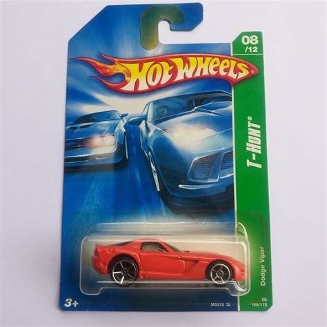 Hot Wheels Dodge Viper T HUNT Orange Scale Treasure Hunt Shopee Malaysia