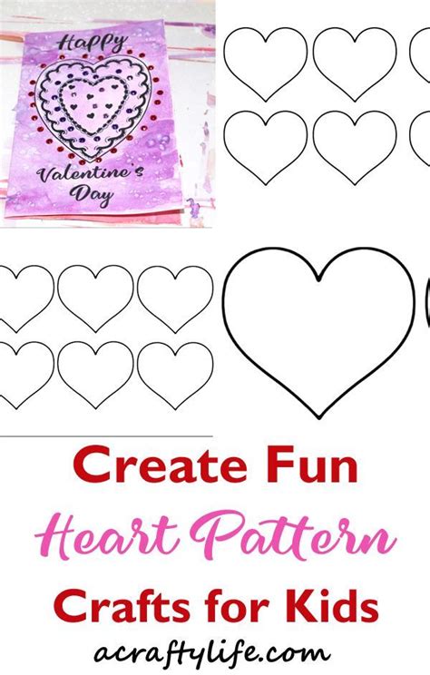 Free Valentine Craft Templates Pin On Printable Build A