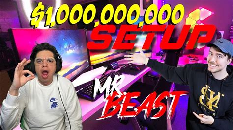 Reacciono Al Setup M S Bestia De Youtube Mr Beast Setup Gamer Youtube