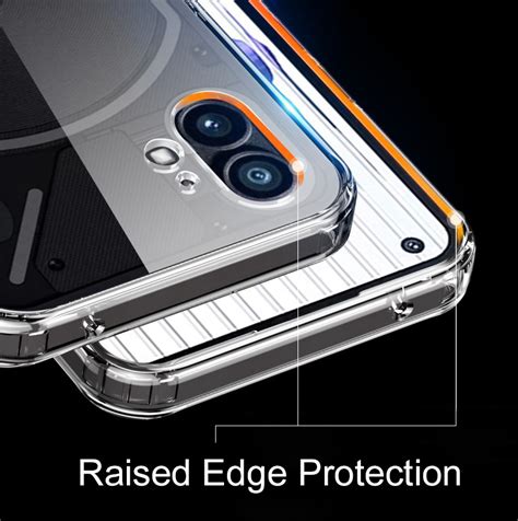 Hybrid Fusion Bumper Case For Nothing Phone Clear