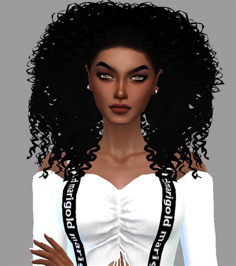 Sims 4 Female Curly Hair