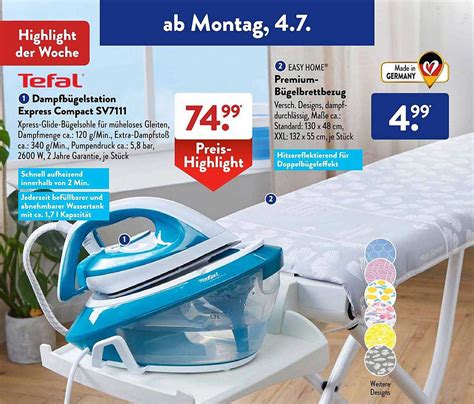 Tefal Dampfb Gelstation Express Compaxt Sv Easy Home Premium