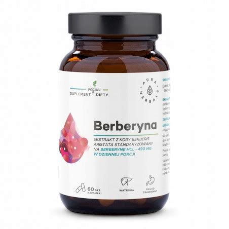 Berberyna 500mg 60 Kaps ODCHUDZANIE Aura Herbals Zdromax Pl