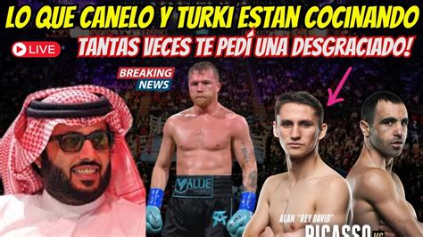 Canelo Alvarez Buscar Conquistar Nuevas Tierras Con Turki Por Fin