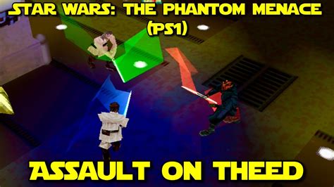 Ps Star Wars The Phantom Menace Assault On Theed Level Youtube