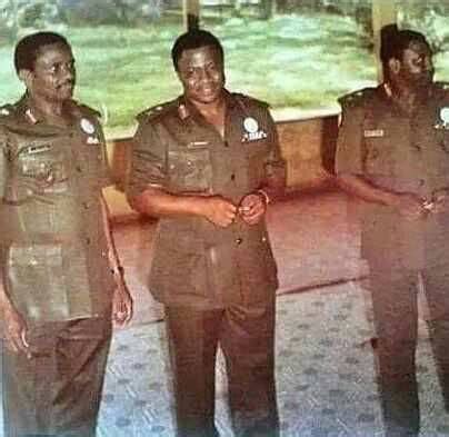 Throwback Photos Of General Babangida With Sani Abacha During Military