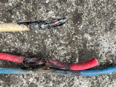 urgent service call underground cable fault repaired