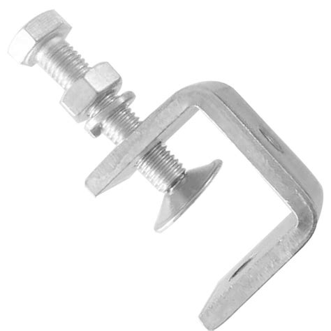 BTOER 4X Stainless Steel C Clamps Tiger Clamp For Mounting U Clamps