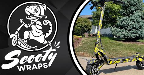 Scooty Wraps Home Premium Vinyl Wraps For Electric Scooters