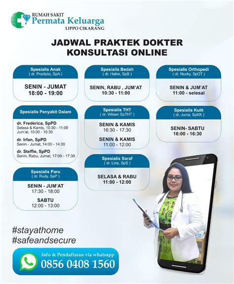 Jadwal Dokter Rumah Sakit Permata Keluarga Lippo Cikarang 59 Koleksi